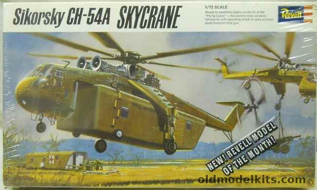 Revell 1/72 Sikorsky CH-54A Skycrane, H258-200 plastic model kit